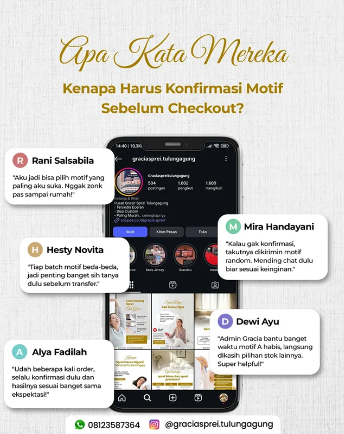 <p>&ldquo;Kak, kenapa sih harus konfirmasi motif d